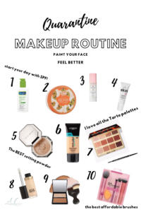 Make up routine